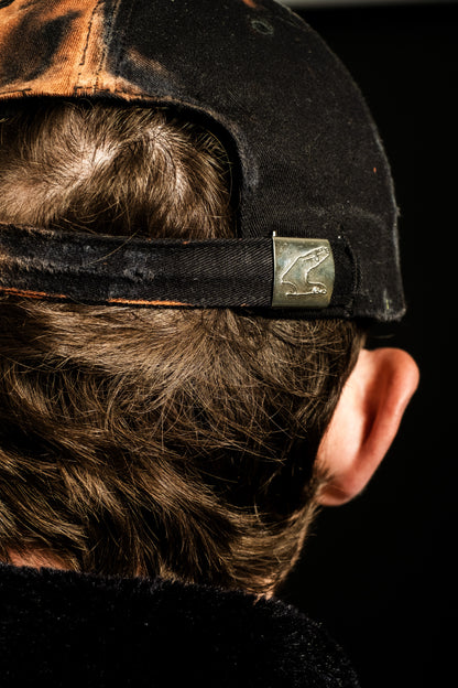 DISTRESSED DENIM CAP